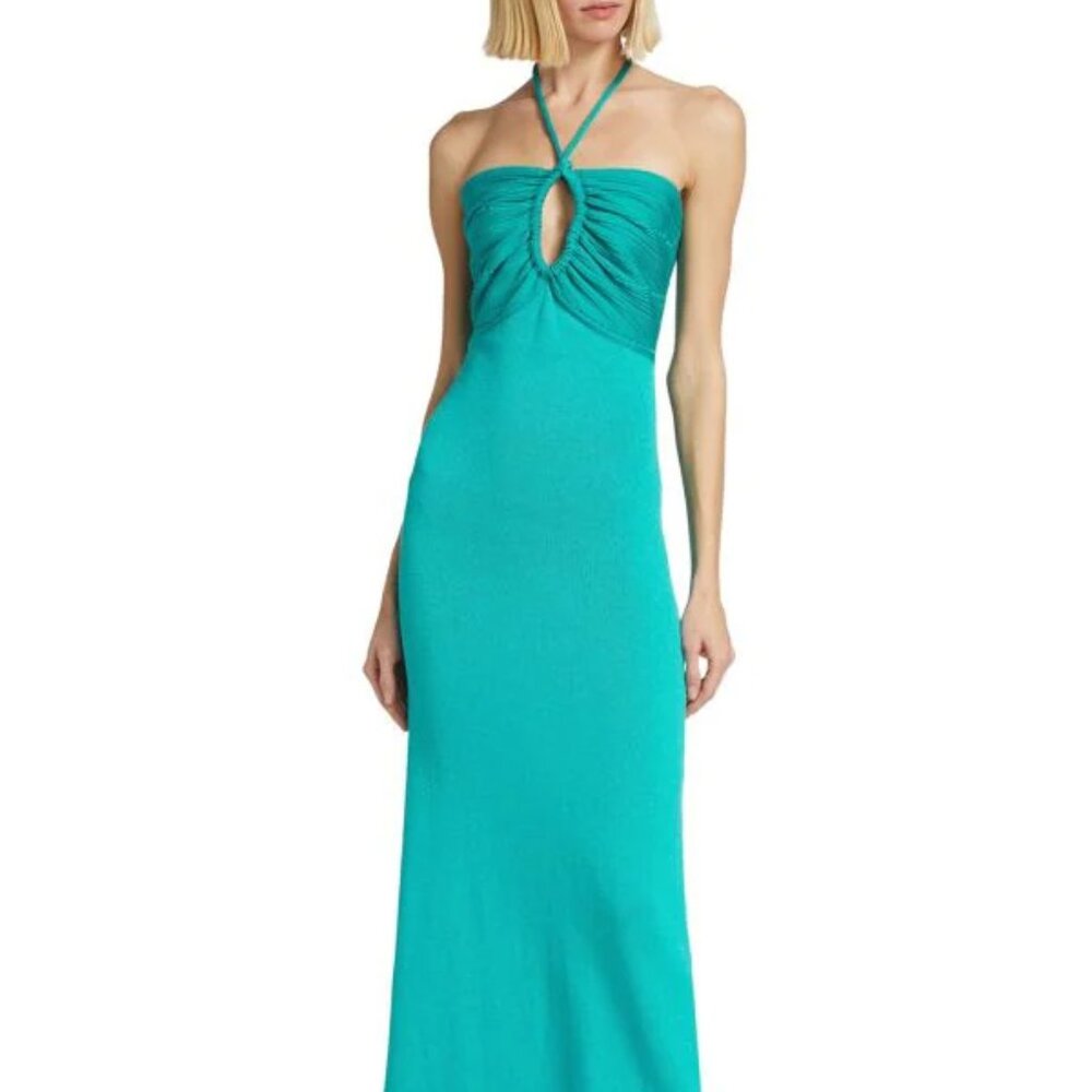 Proenza Schouler Knit Halter Maxi Dress
